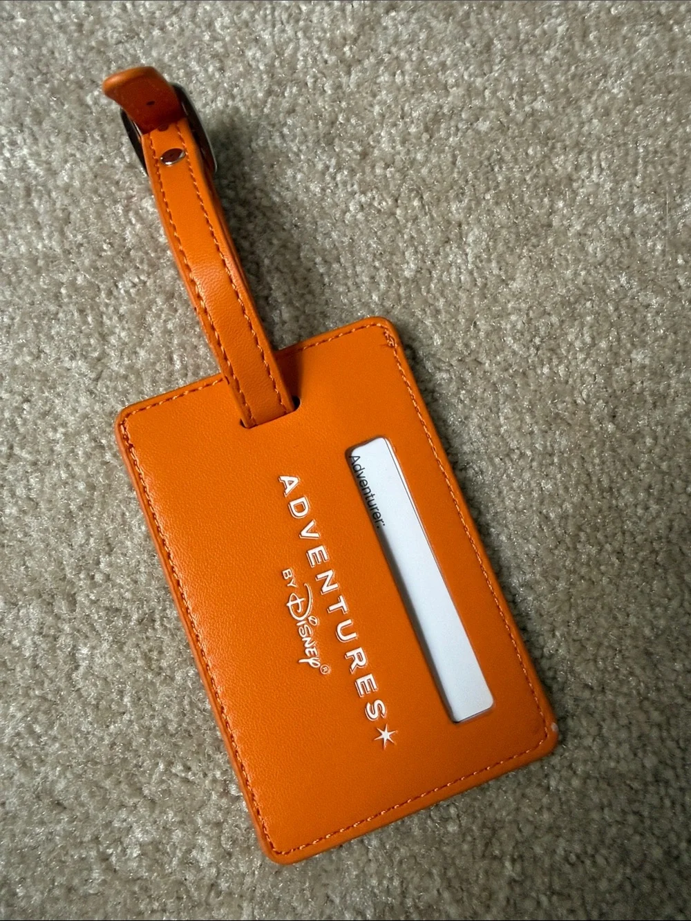 adventures by Disney Star Luggage Tag